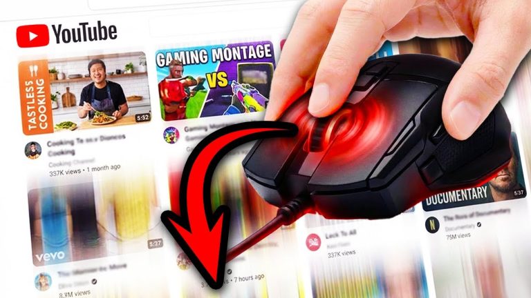 Scrolling to the BOTTOM OF The YouTube Homepage