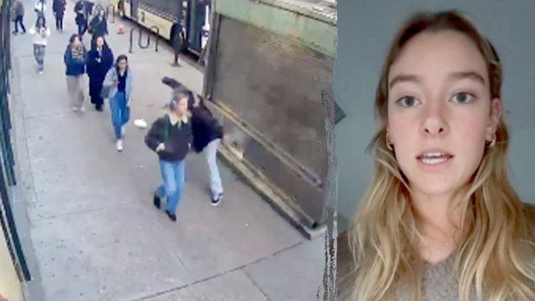 NYU student slapped from behind, thrown to ground in random attack caught on video