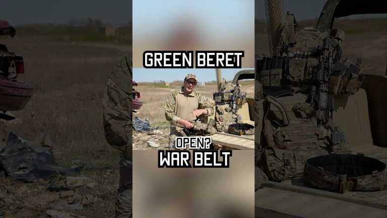 What’s in a Green Beret War Belt? #greenberet #military #specialforces #shorts