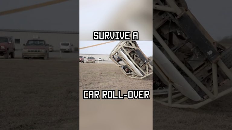 How to SURVIVE a CAR ROLLOVER 🚗 #car #survival #military