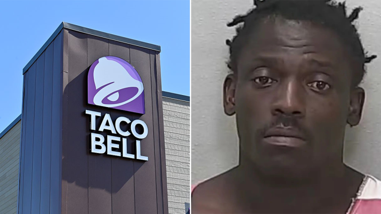 Shirtless Florida man who jumped through Taco Bell window, robbed it with ‘large rock’ sentenced to 4 years