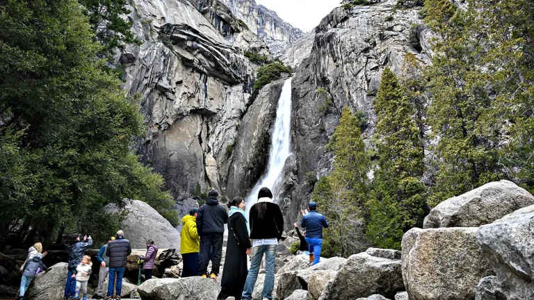 Vandals hit Yosemite National Park with graffiti on boulder, more