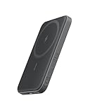 Anker 621 Magnetic Portable Charger (MagGo), 5,000mAh Wireless Power Bank with USB-C Cable, Magsafe-Compatible Battery Pack for iPhone 16/15/14/13/12 Series