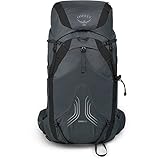 Osprey Exos 38L Men's Ultralight Backpacking Backpack, Tungsten Grey, L/XL