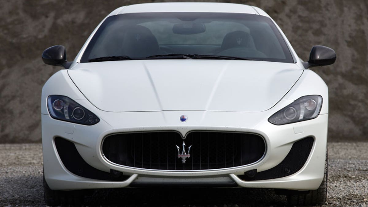 The driver in Tuesday's hit-and-run was driving a Maserati.
