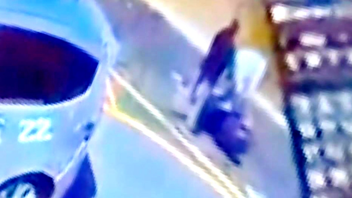 surveillance video showing alleged attack