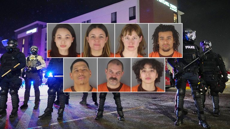 Minn anti-Border Patrol riot backfires as agitators allegedly hurl objects at cops, arrests expose rap sheets