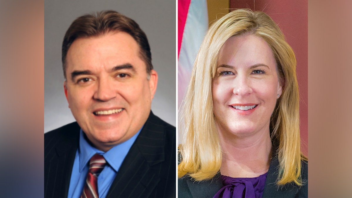 Senator John A. Hoffman and Rep. Melissa Hortman