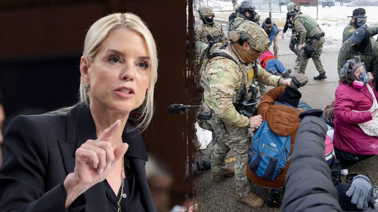 AG Pam Bondi warns Minnesota protesters after ICE shooting: ‘Do not test our resolve’