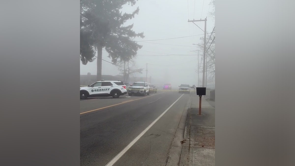 Washington police responding to a deputy-involved shooting