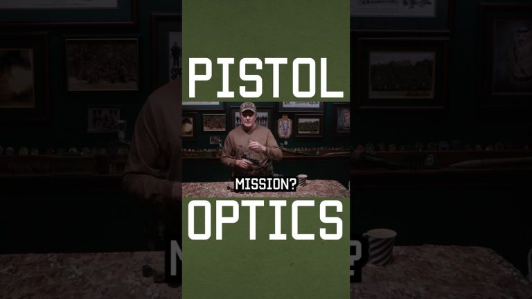 What to look for in a PISTOL OPTIC #shorts #training #military #tips
