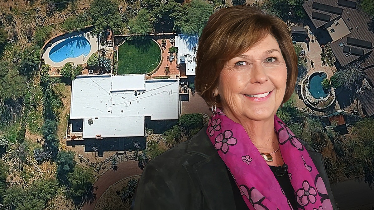 Nancy Guthrie investigation continues, with a shot of Guthrie and an overhead her home.