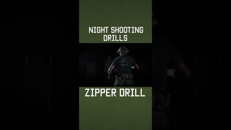 Night shooting drills for you: ZIPPER DRILL #nvg #training #military