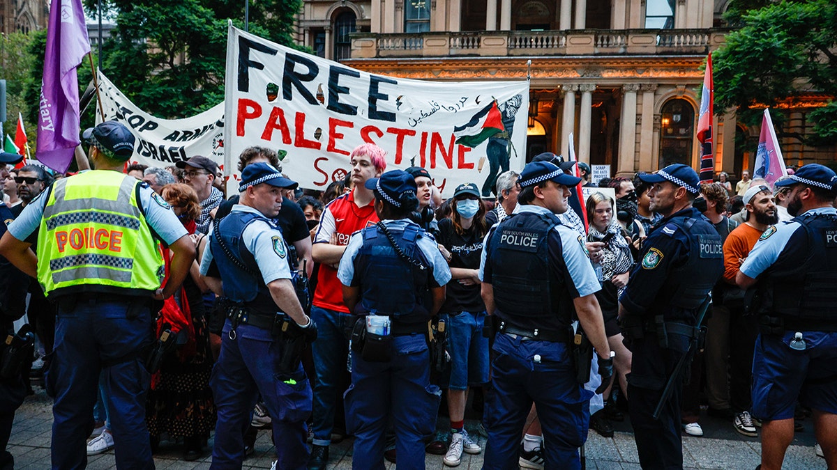 Anti-Israel protests in Sydney, Australia