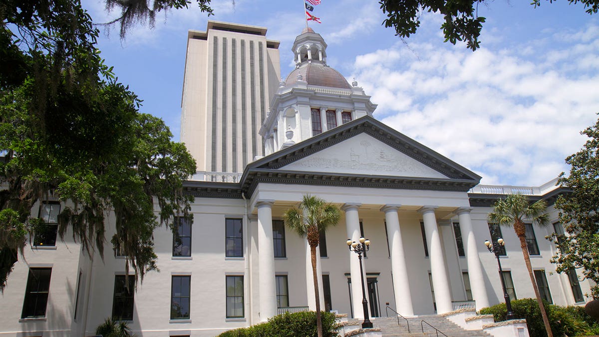 Florida state capitol building in Tallahassee