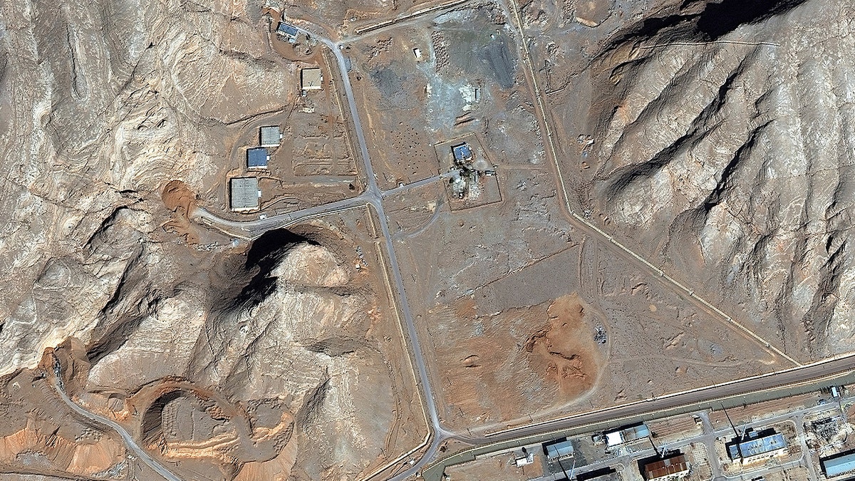 Isfahan nuclear complex from above.
