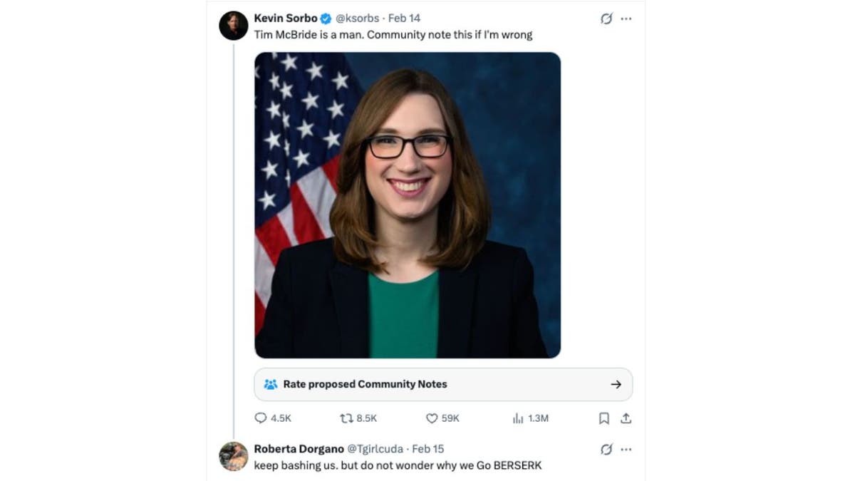 Screenshot of X posts including a message attributed to Robert Dorgan saying