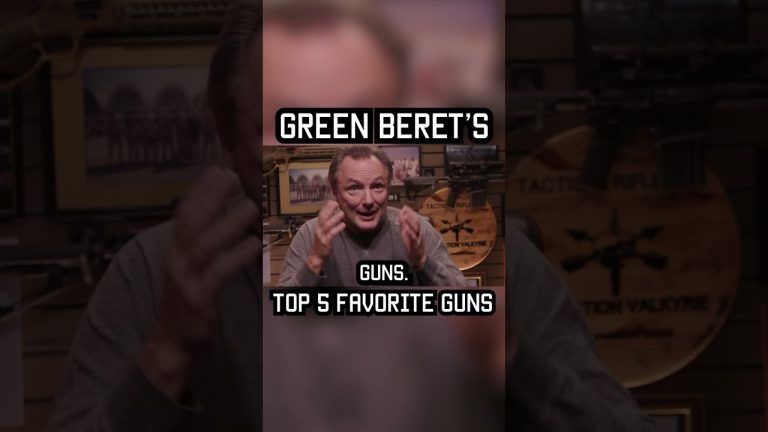 Green Beret’s Top 5 Favorite Guns! #greenberet #military #opinion