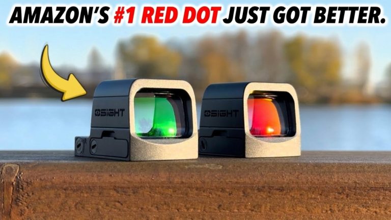 AMAZON’s #1 RED DOT JUST GOT BETTER! OSIGHT SE Green MRS Review!