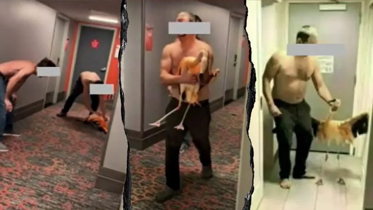 Tourist’s bird-brained Vegas stunt with flamingo lands him behind bars on felony charges