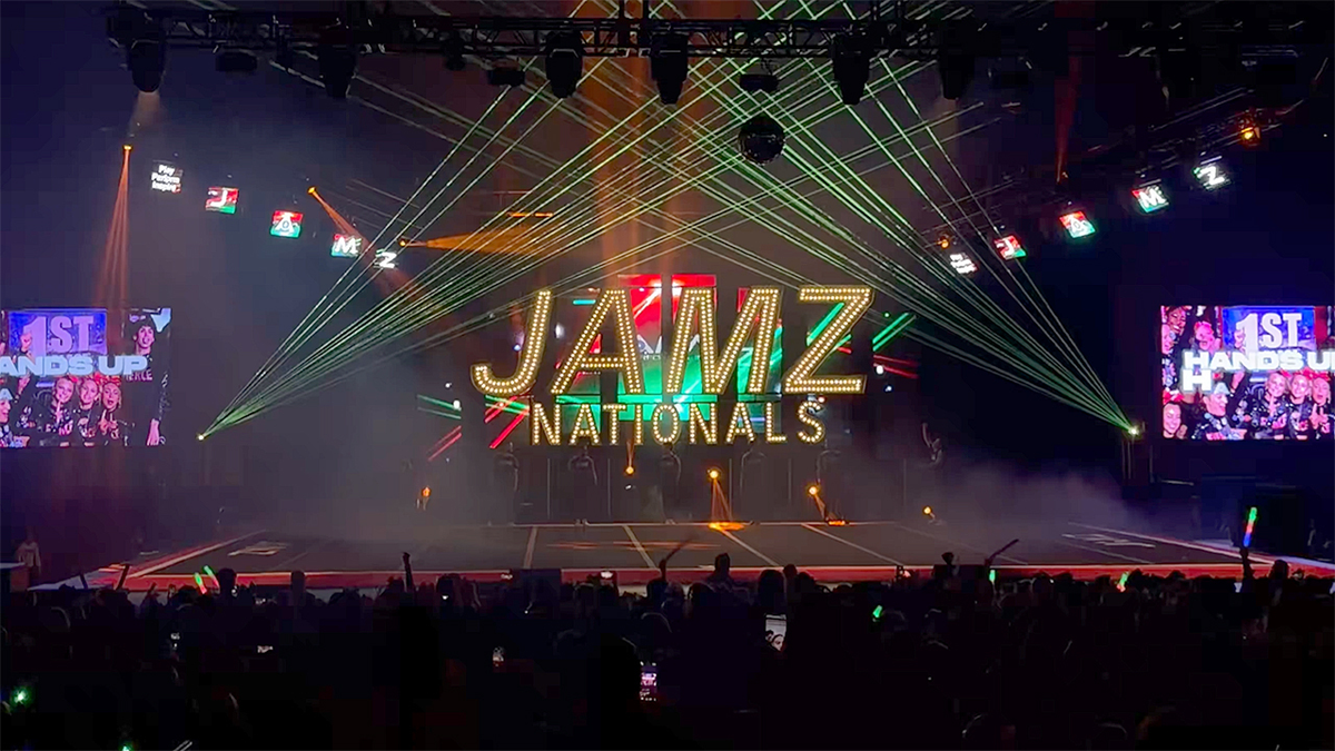 JAMZ Nationals cheer competition at the Rio Hotel & Casino in Las Vegas
