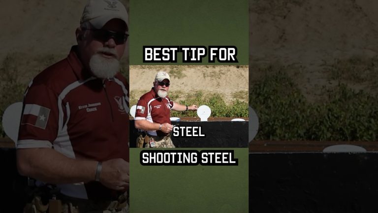 The Best Tip for Steel Target Shooting #tips #training