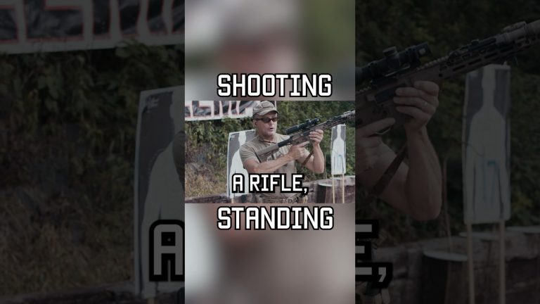 Here’s a tip for Shooting While Standing! #tips #military #shorts