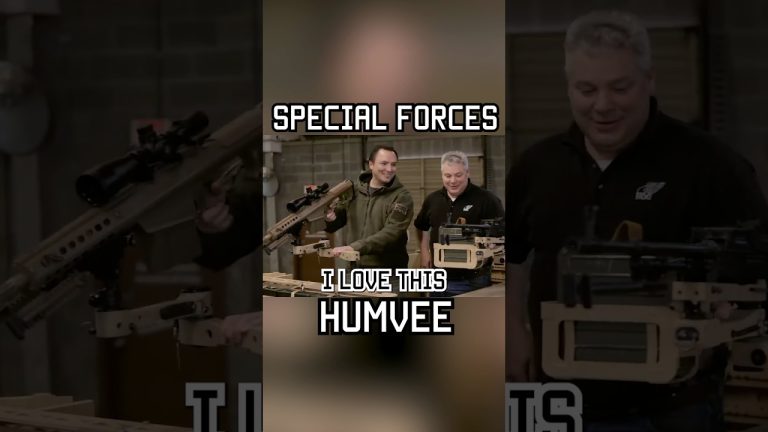 What’s in a Special Forces Humvee? #car #military #specialforces