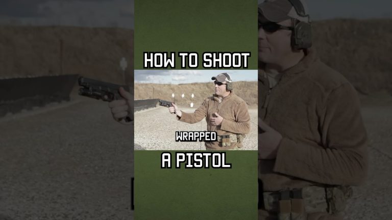How To Shoot A Pistol For Dummies #howto #military #shorts