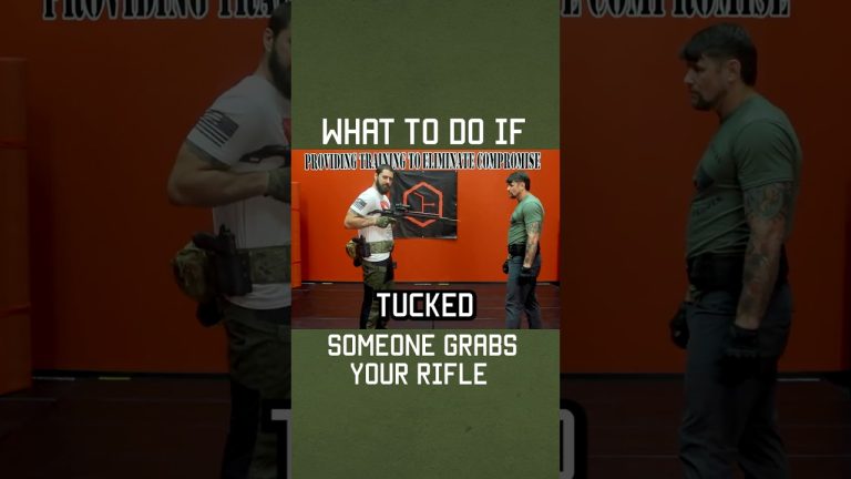 What To Do When Someone Grabs Your Rifle #selfdefense #military #specialforces