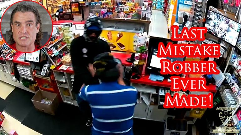 Clerk Ends Armed Robber Who Pistol Whipped Him