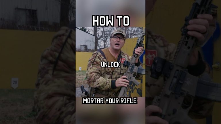 How to Mortar Your Rifle! #shorts #howto #military