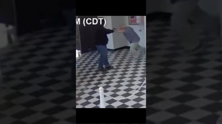 Watch: Surveillance Video Shows the Moment Principal Kirk Moore Tackled the Shooter