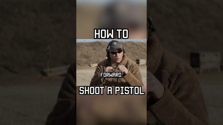 The basics of pistol shooting #tips #shorts #military