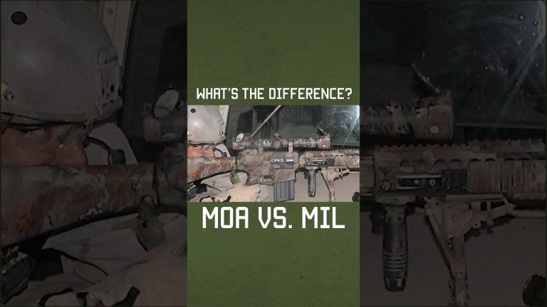 MOA vs. MIL: What’s the difference? #shorts #sniper #military #specialforces #army