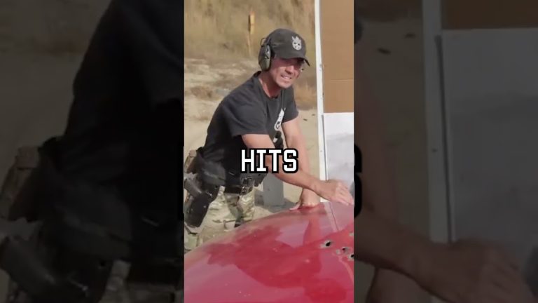 Ever wonder how bullets bounce off cars? #shorts #car #military #selfdefense