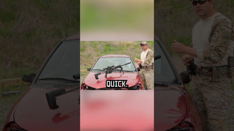 How Snipers Shoot Into Windshields #sniping #shorts #military #specialforces