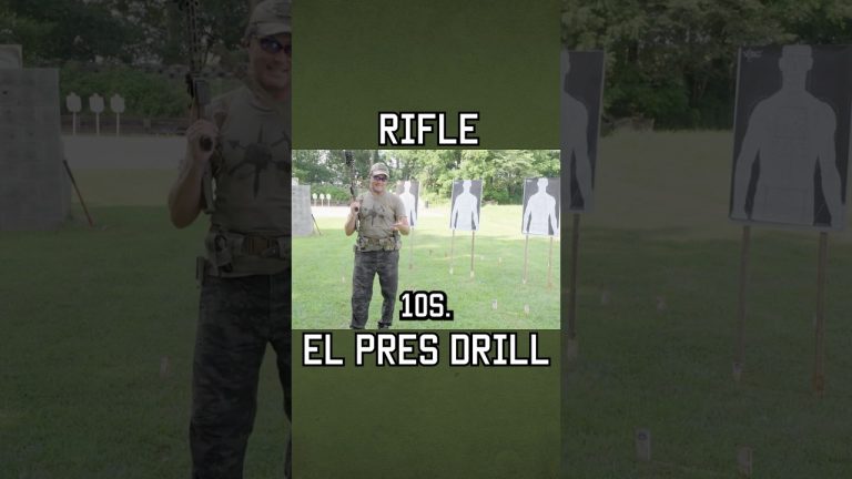The Rifle “El Pres” Drill #shorts #military #training
