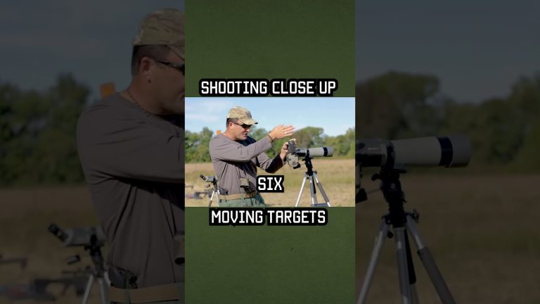 The key to shooting up close moving targets #shorts #sniper #military #specialforces