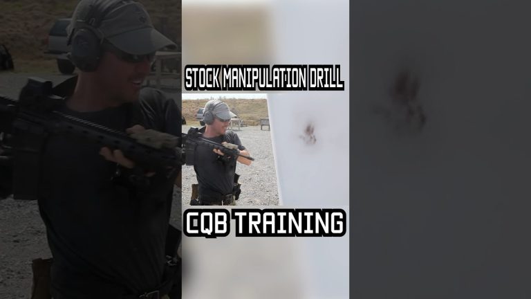 Stock Manipulation Drill: CQB TRAINING #shorts #military