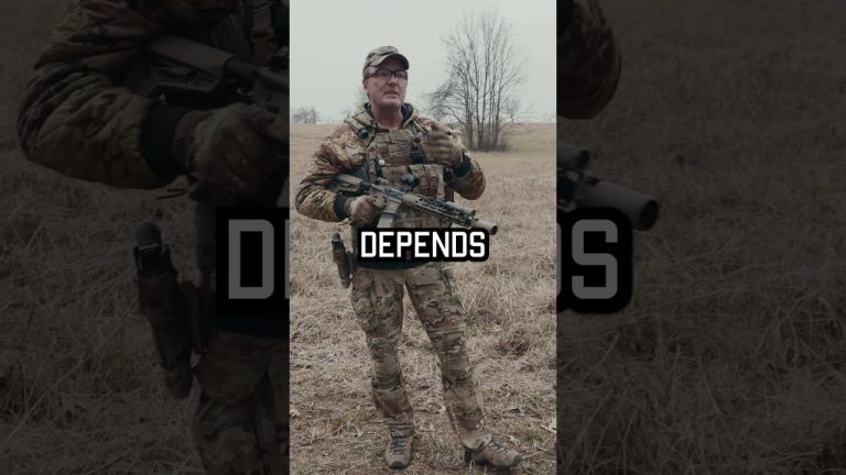 Opinion: Switch To Rifle, or Reload Your Pistol? #shorts #specialforces #army #military