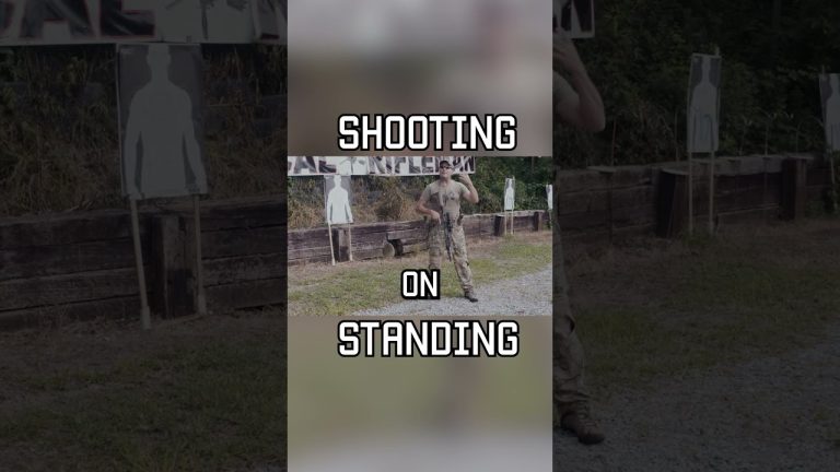 How To Shoot Better While Standing #shorts #tips #military