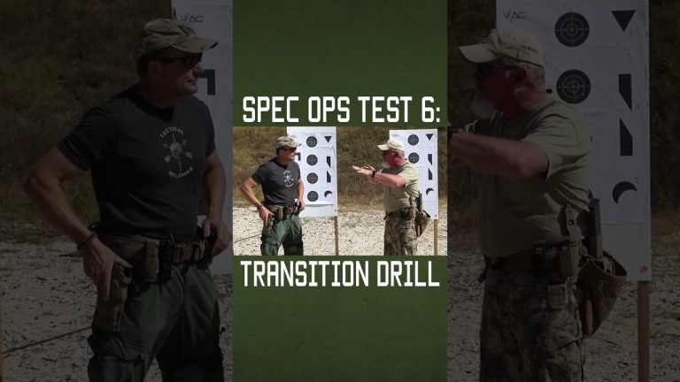Spec Ops Test 6: Transition Drill #shorts #military #specialforces