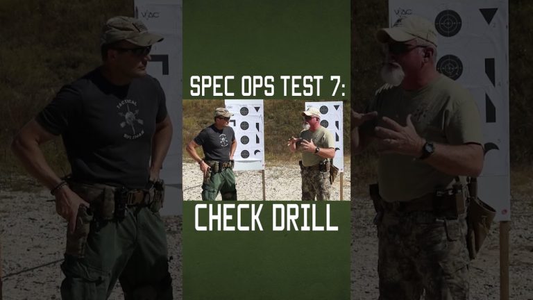 Spec Ops Test 7: Check Drill #shorts #specialforces