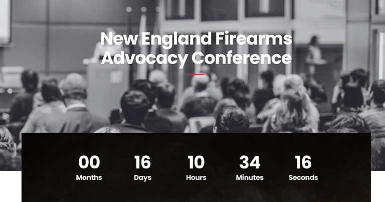 New England Firearms Advocacy Conference Speakers Announced