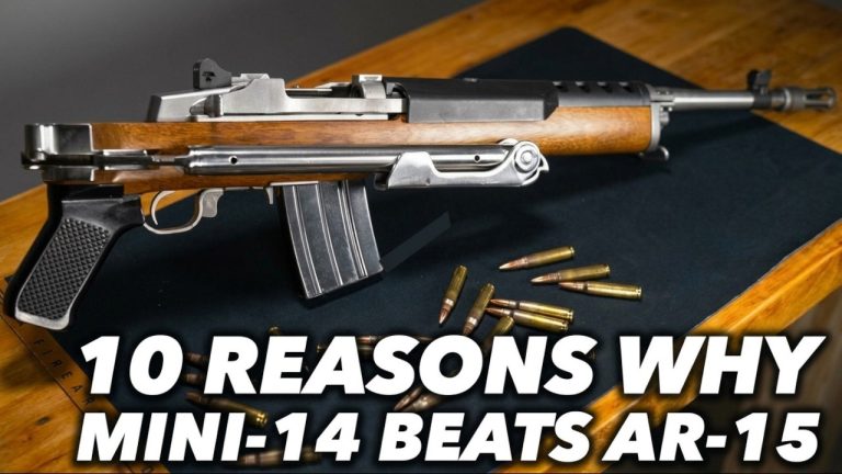 10 Reasons Why the Ruger Mini-14 is The ULTIMATE Rifle! (SMASHES the AR15 & AK47)