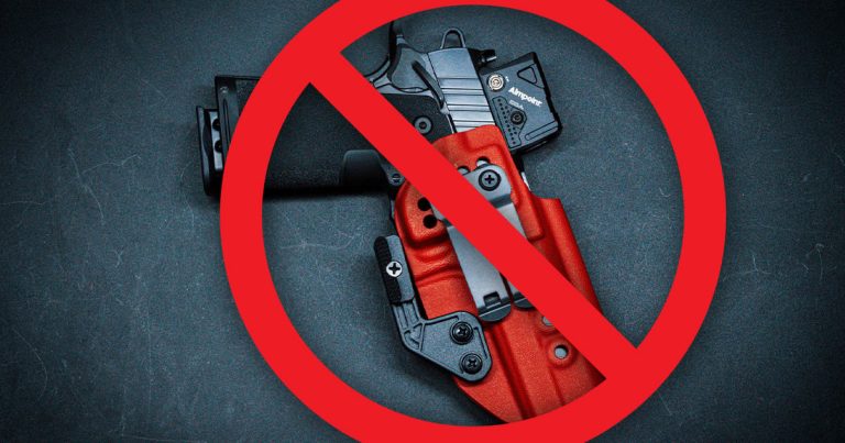 SAF Sues the Only County in America That Bans Red Dots, Lights and 1911s for Permit Holders
