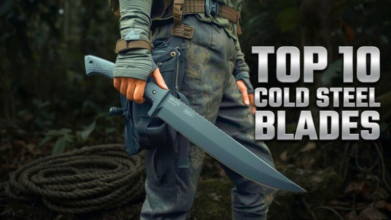 10 Cold Steel’s MOST LETHAL Weapons On AMZON!