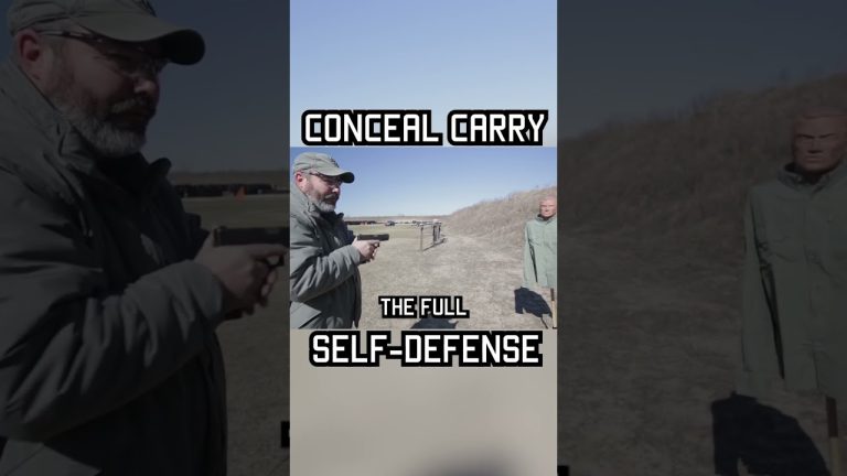 How To Perform Conceal Carry Self-Defense #selfdefense #concealcarry #militaryeverything