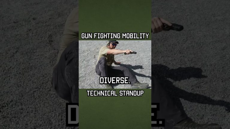 GUN FIGHTING MOBILITY: Technical Standup # #militaryeverything  #tips